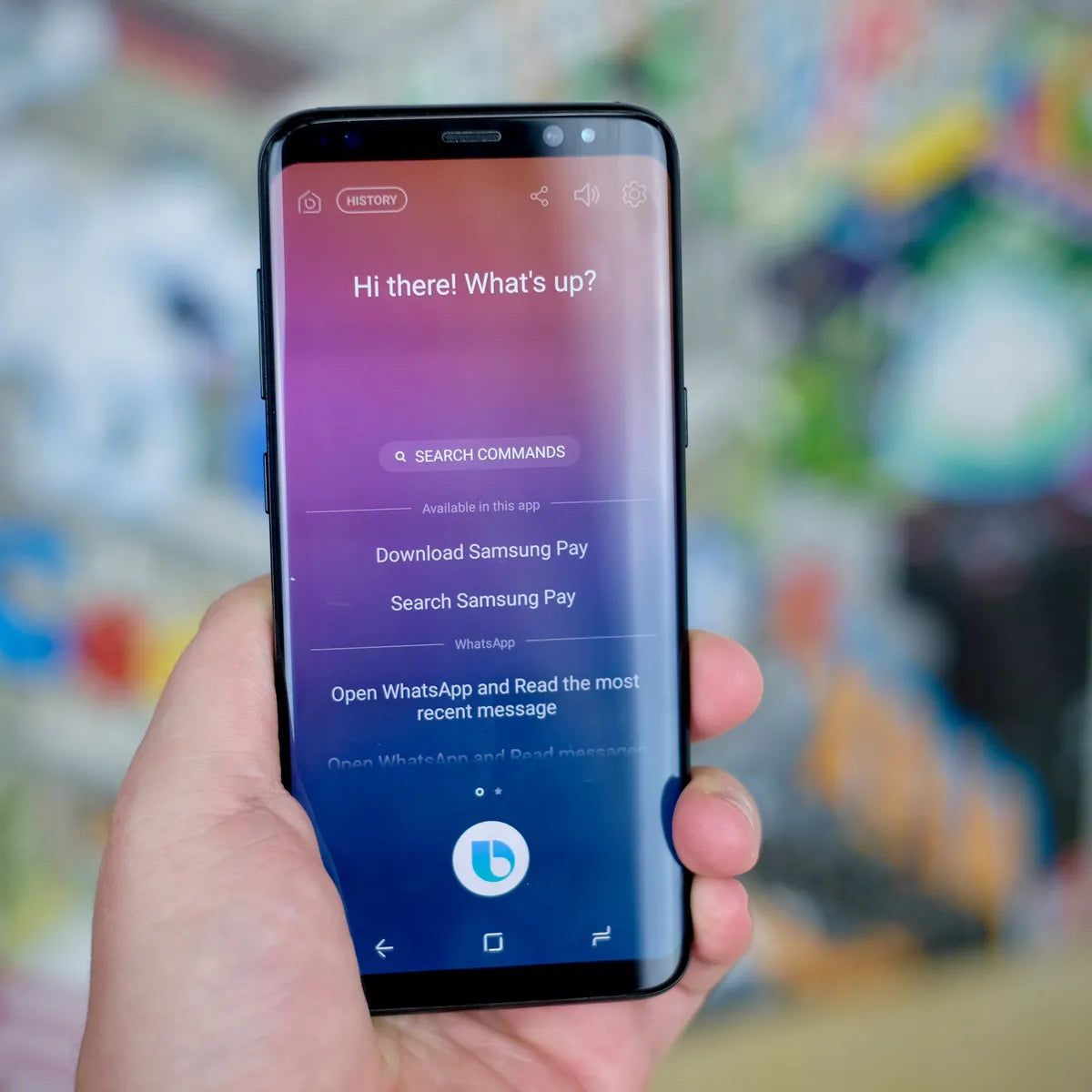 Samsung prezintă Bixby, alternativa Siri oferită pe telefoanele Galaxy S8