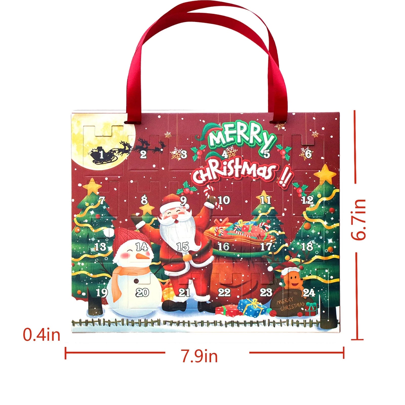Calendar de Advent cu 2 Bratari si 22 Pandantive