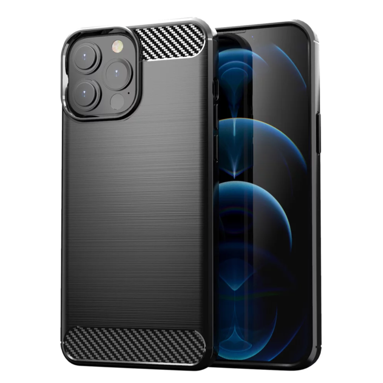Husa Carbon din TPU flexibil