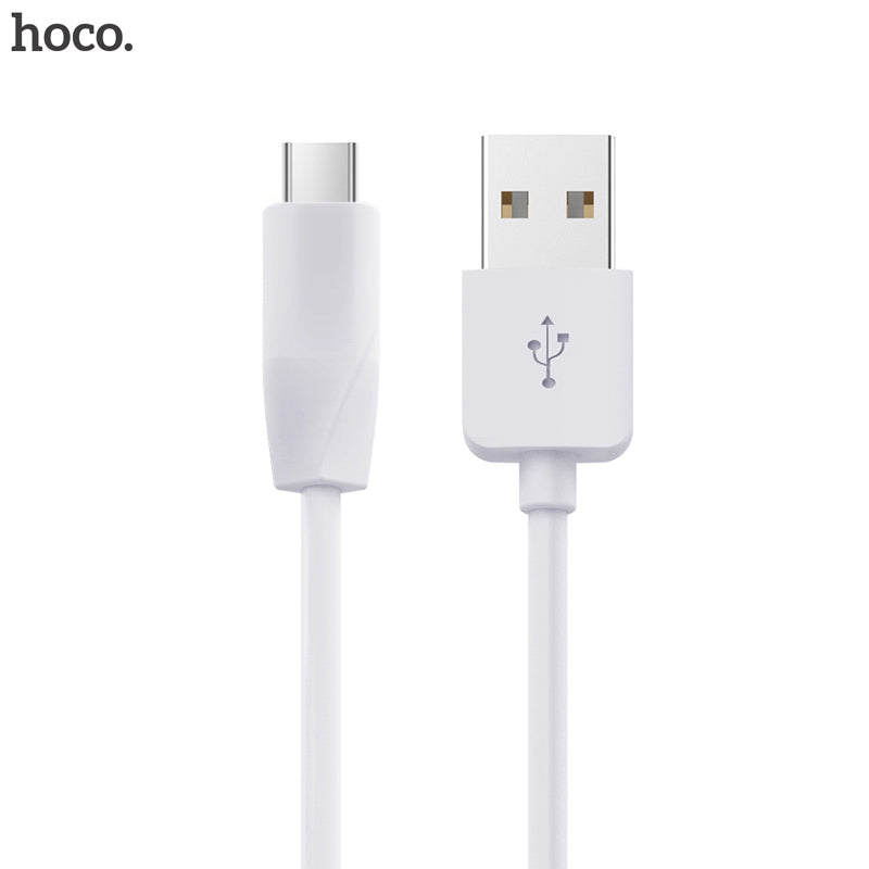 Cablu Micro Type-C HOCO 1m Alb