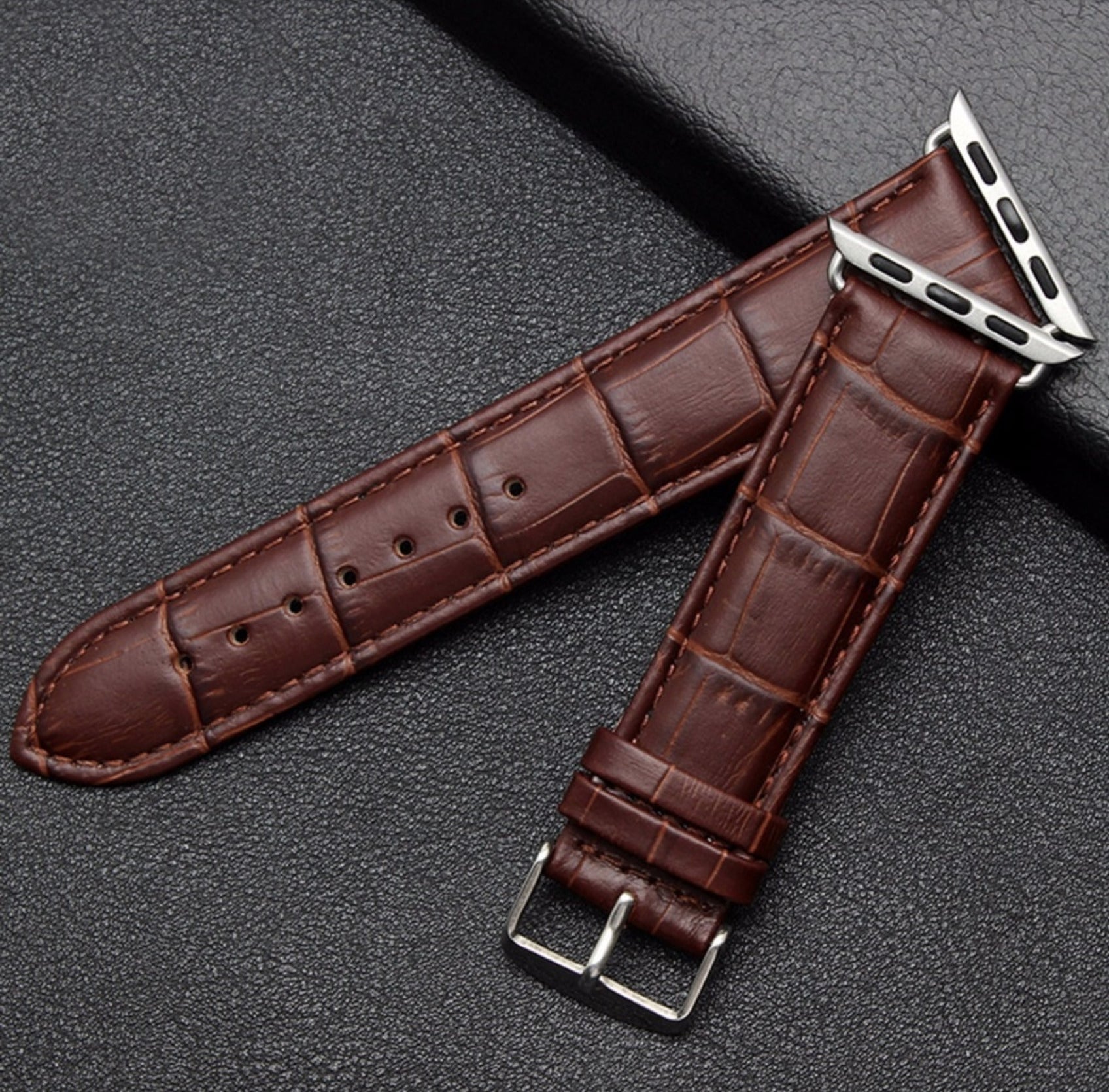 Curea din Piele Ecologica pentru Apple Watch