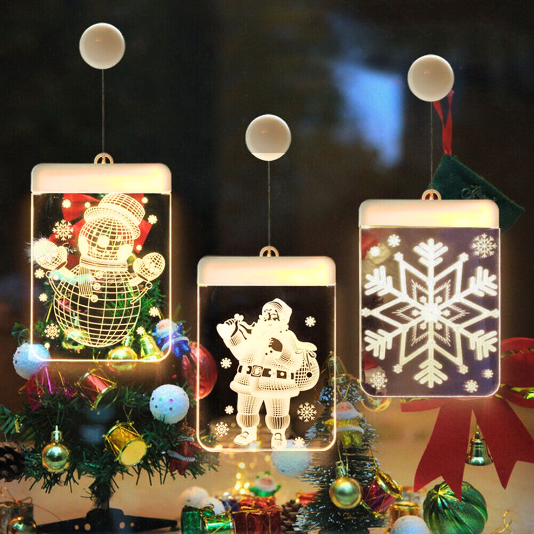 Decoratiune LED de Craciun cu figurina