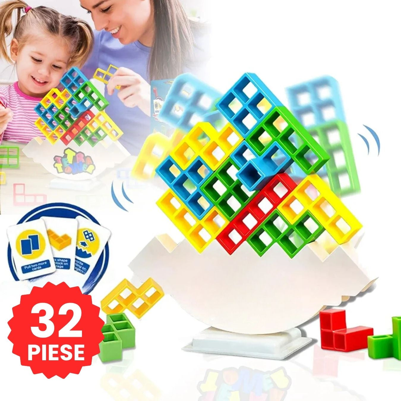 Tetris in echilibru - joc de societate