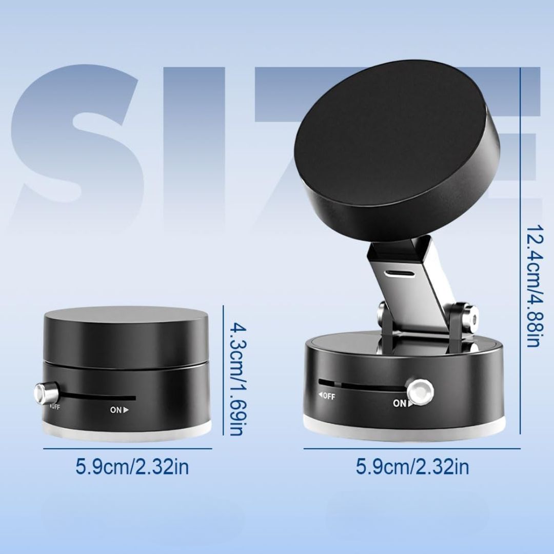 Suport de Telefon Magnetic si Pliabil cu Ventuza