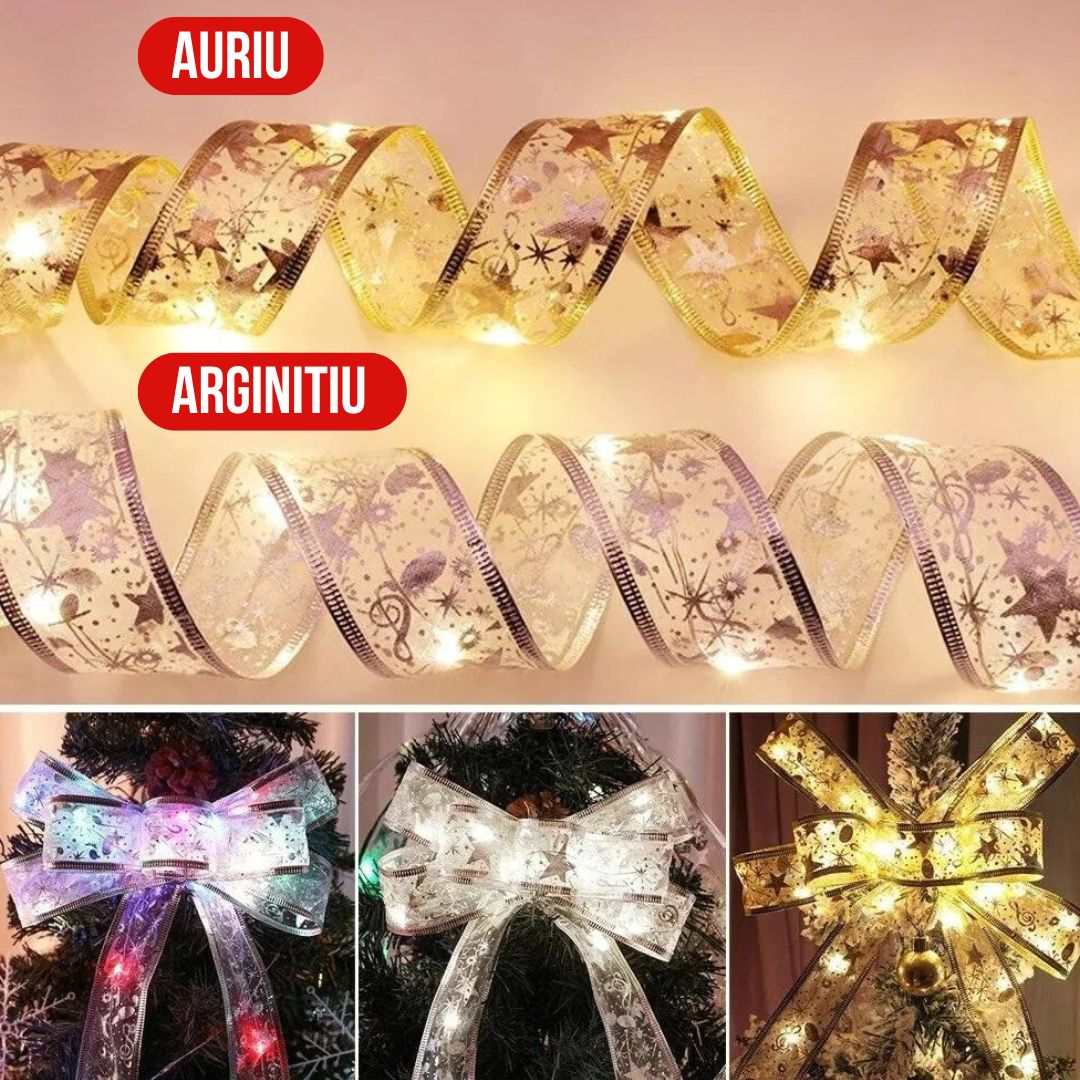 Instalatie Panglica Luminoasa pentru Bradul de Craciun 30 LED-uri 3m