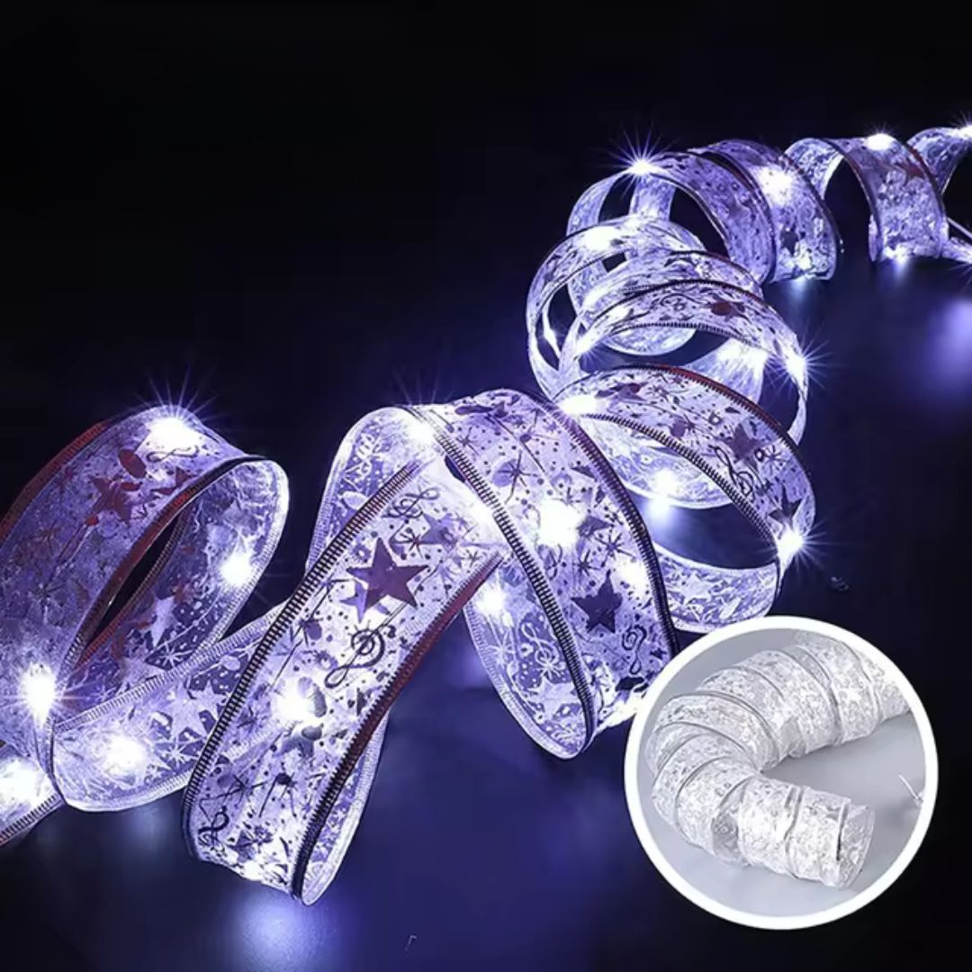 Instalatie Panglica Luminoasa pentru Bradul de Craciun 30 LED-uri 3m