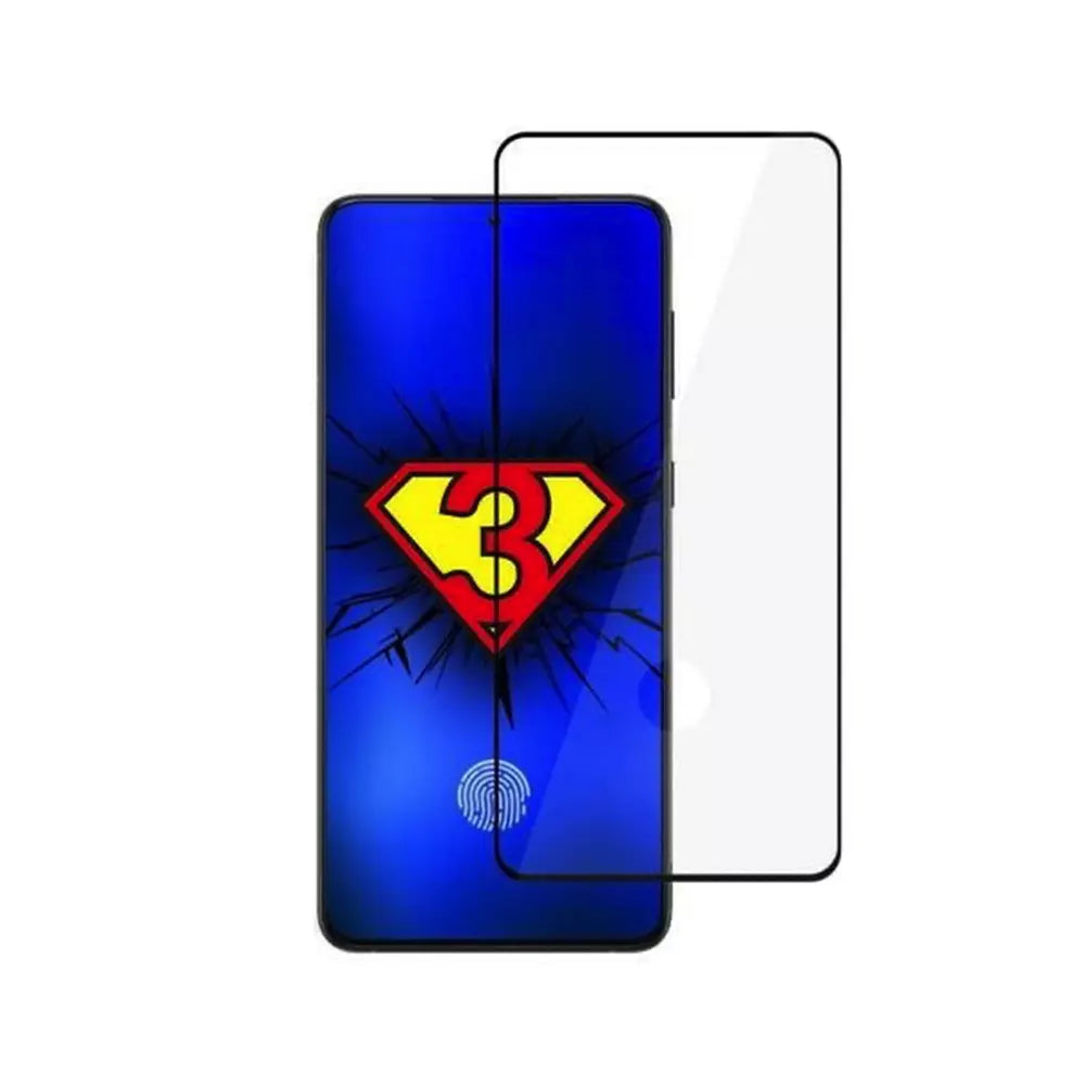 Folie de sticla premium 3MK HardGlass Max FP cu margini negre pentru Samsung
