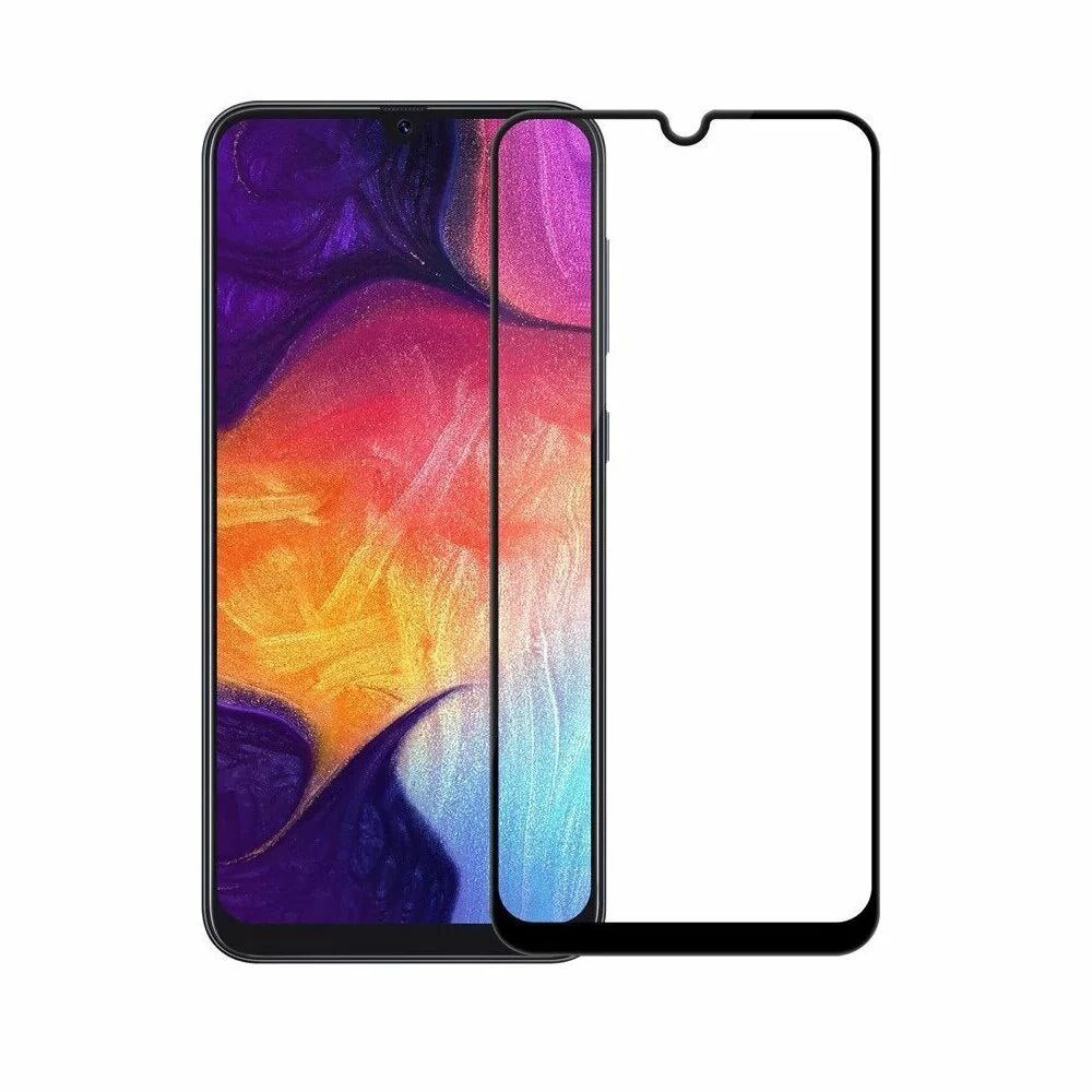 Folie de sticla Tempered Glass Premium cu margini colorate