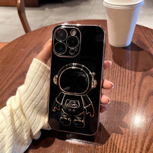 Husa Astronaut cu functie stand pentru iPhone