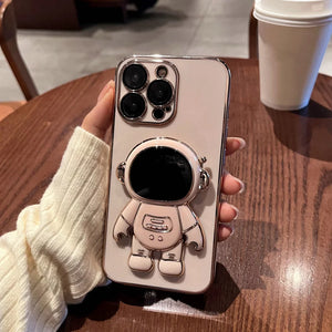 Husa Astronaut cu functie stand pentru iPhone