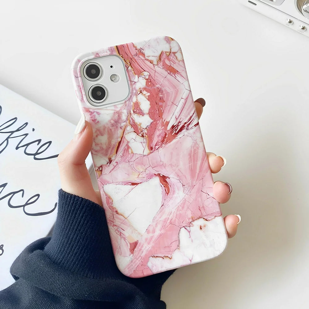 Husa Wozinsky de protectie Marble Design pentru iPhone
