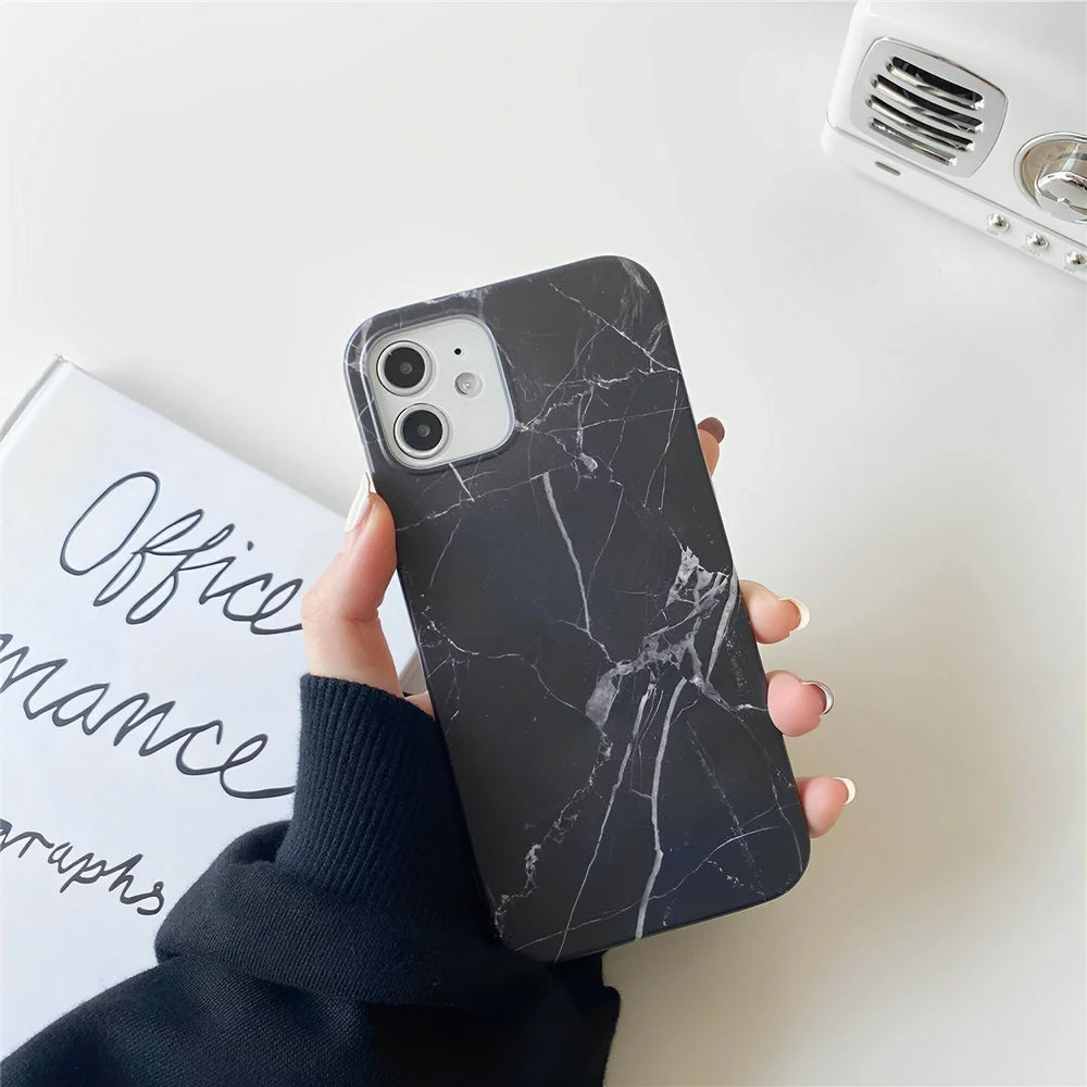 Husa Wozinsky de protectie Marble Design pentru iPhone