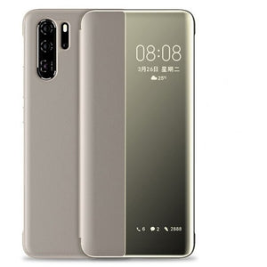 Husa flip inteligenta pentru Huawei