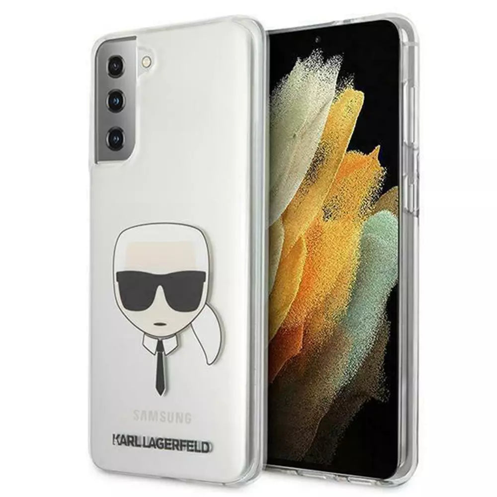 Husa transparenta Karl Lagerfeld - Iconic Karl's Head pentru Samsung