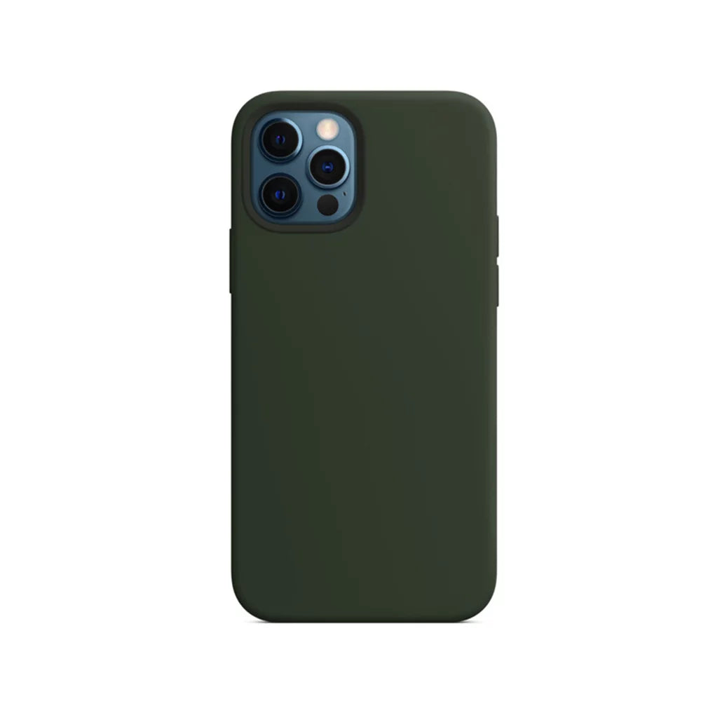 Husa MagSafe magnetica din silicon pentru iPhone