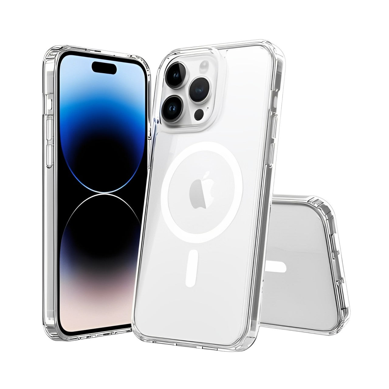 Husa tip MagSafe magnetica din TPU flexibil pentru iPhone