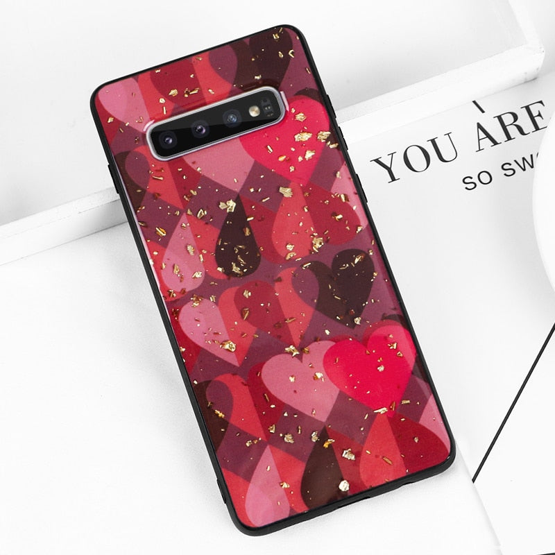 Husa protectie cu model inimi