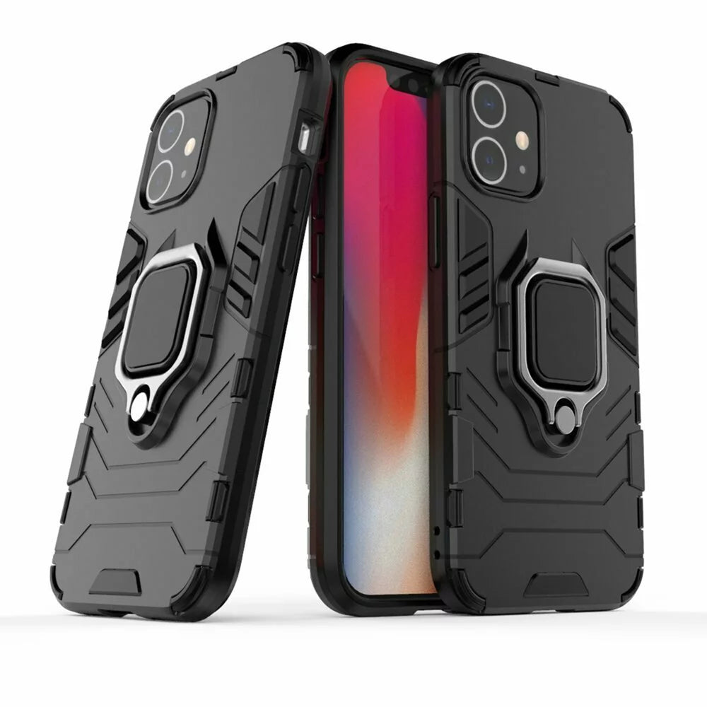 Husa Ring Armor Rugged pentru iPhone