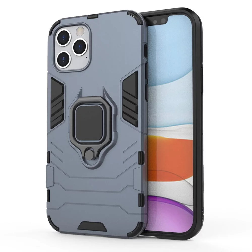 Husa Ring Armor Rugged pentru iPhone