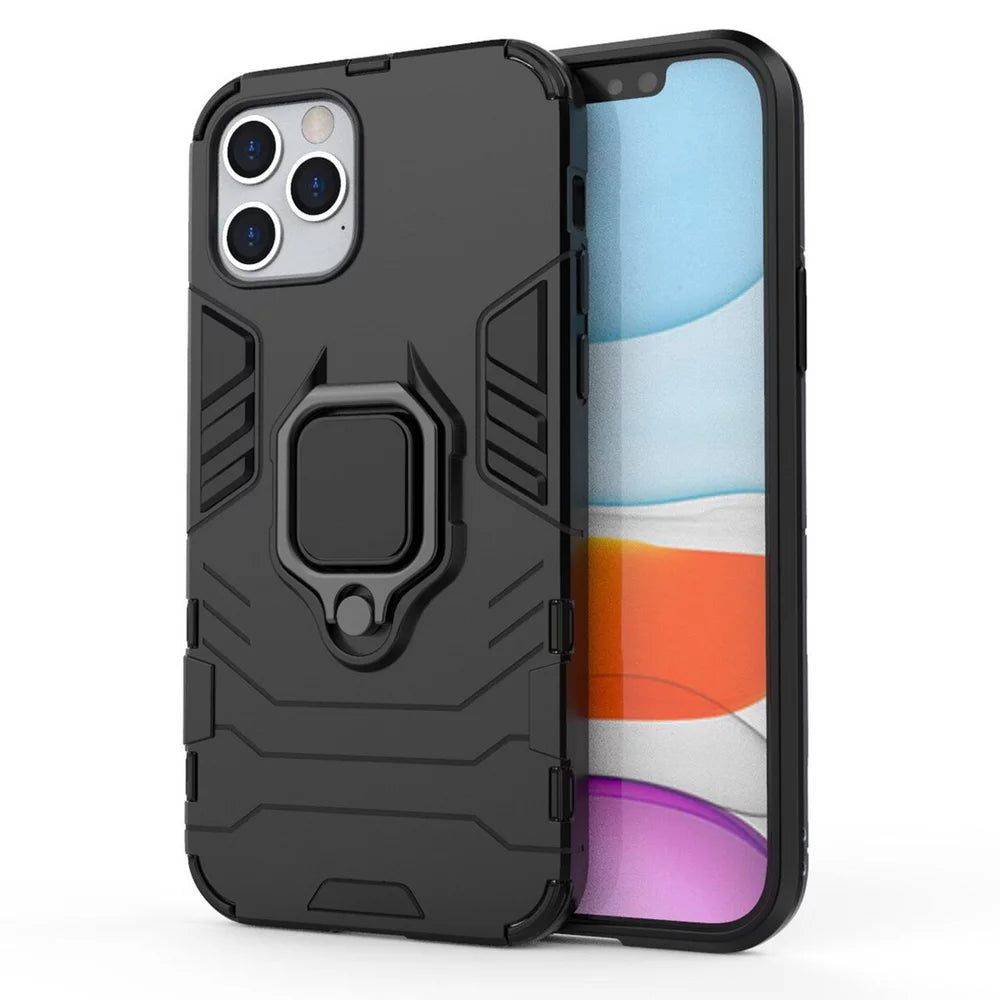 Husa Ring Armor Rugged pentru iPhone