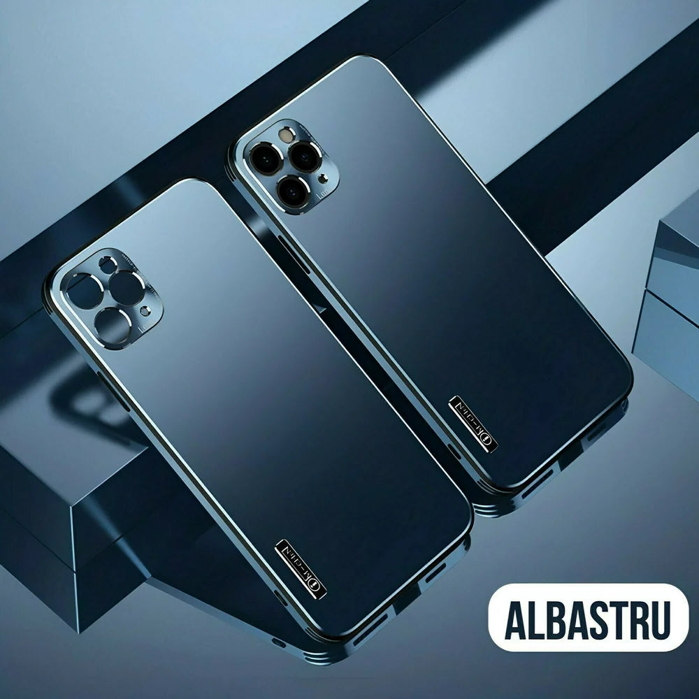 Husa ultra-subtire din aluminiu cu strat hidrofob pentru iPhone