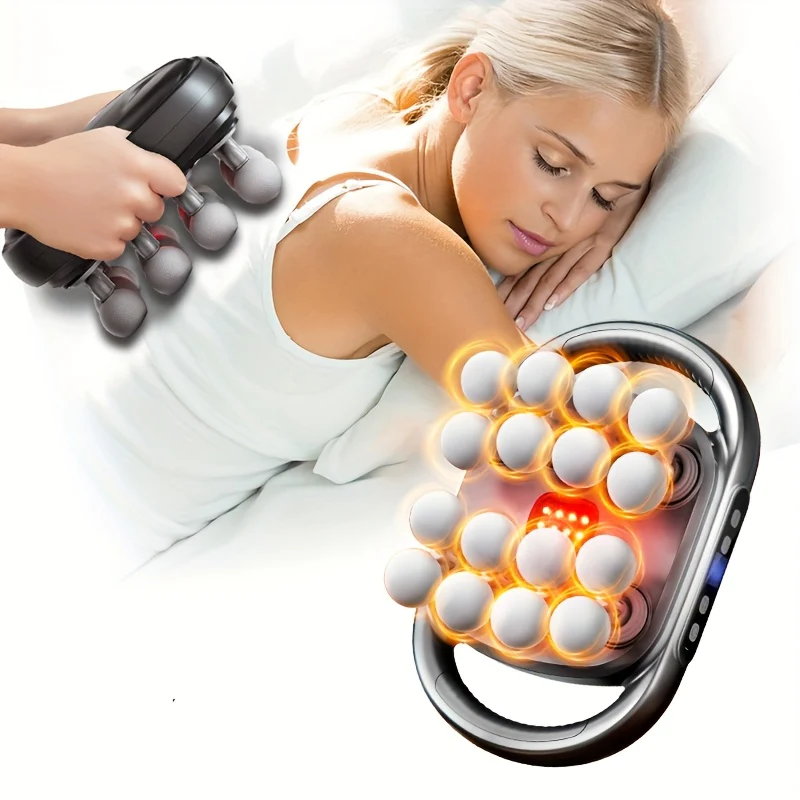 RelaxoPro - Aparat Profesional de Masaj 16-in-1 cu Intensitate Reglabila