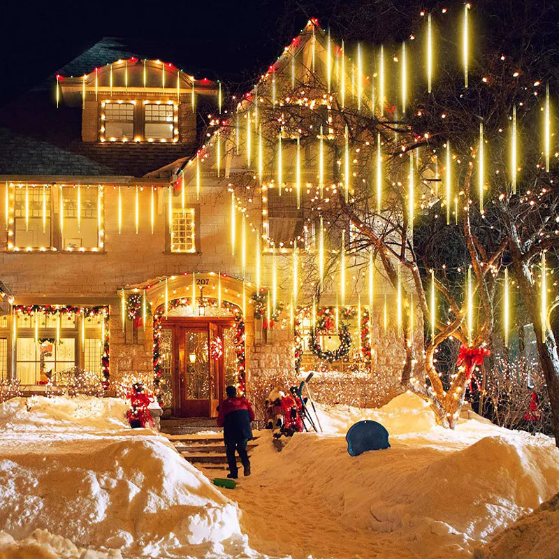 Instalatie de Craciun tip Turturi 8 tuburi 3.2m