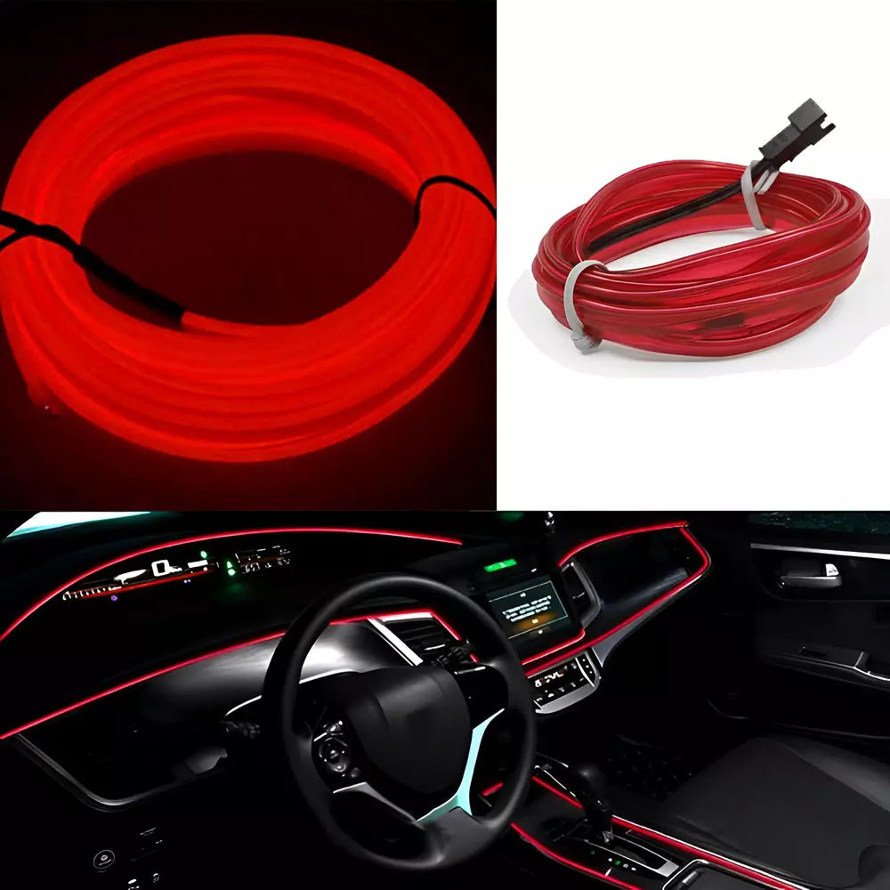 Lumini ambientale LED interior masina, 5m