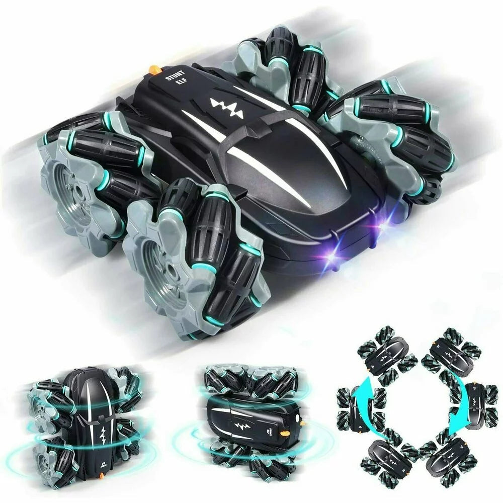 Masinuta StuntDrift cu joystick, negru