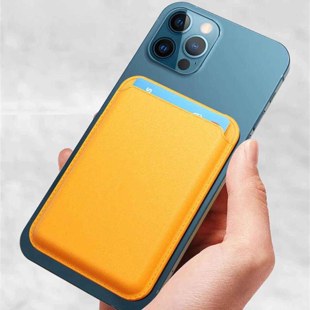 Portofel MagSafe din piele ecologica pentru iPhone