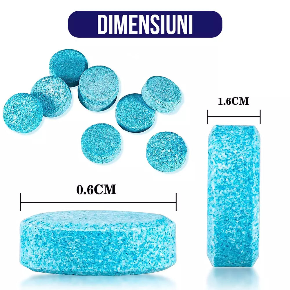 Set 40 pastile instant pentru lichid de parbriz