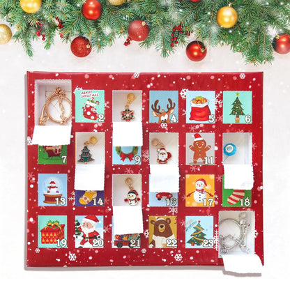 Calendar de Advent cu 2 Bratari si 22 Pandantive