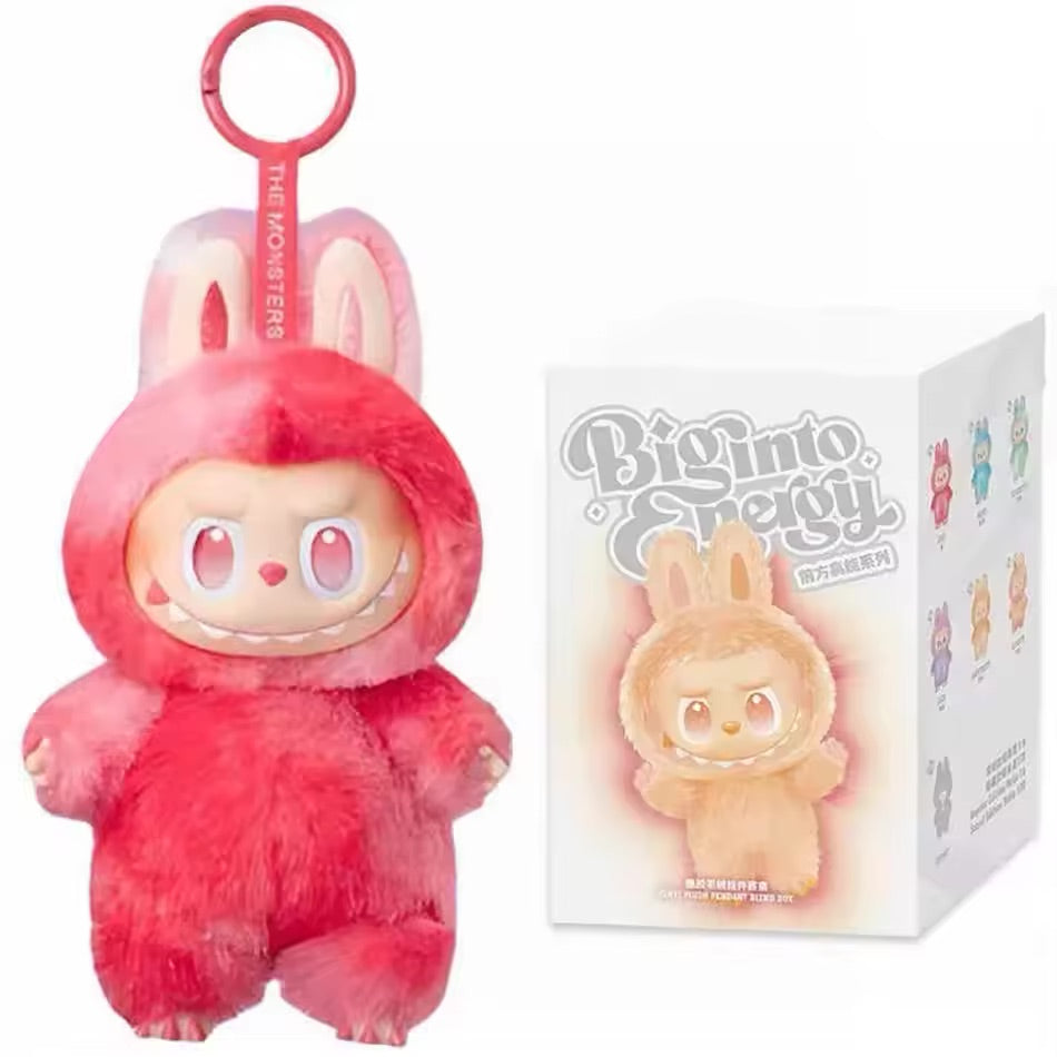 Papusa Labubu Big into Energy cu breloc