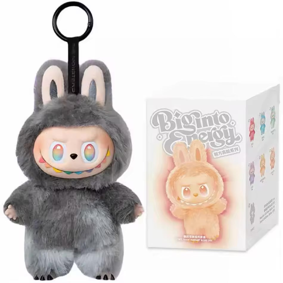 Papusa Labubu Big into Energy cu breloc