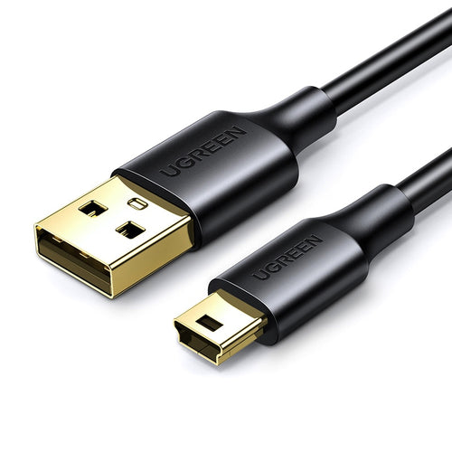 Cablu Date Ugreen US132 USB 2.0/ Mini USB, Negru