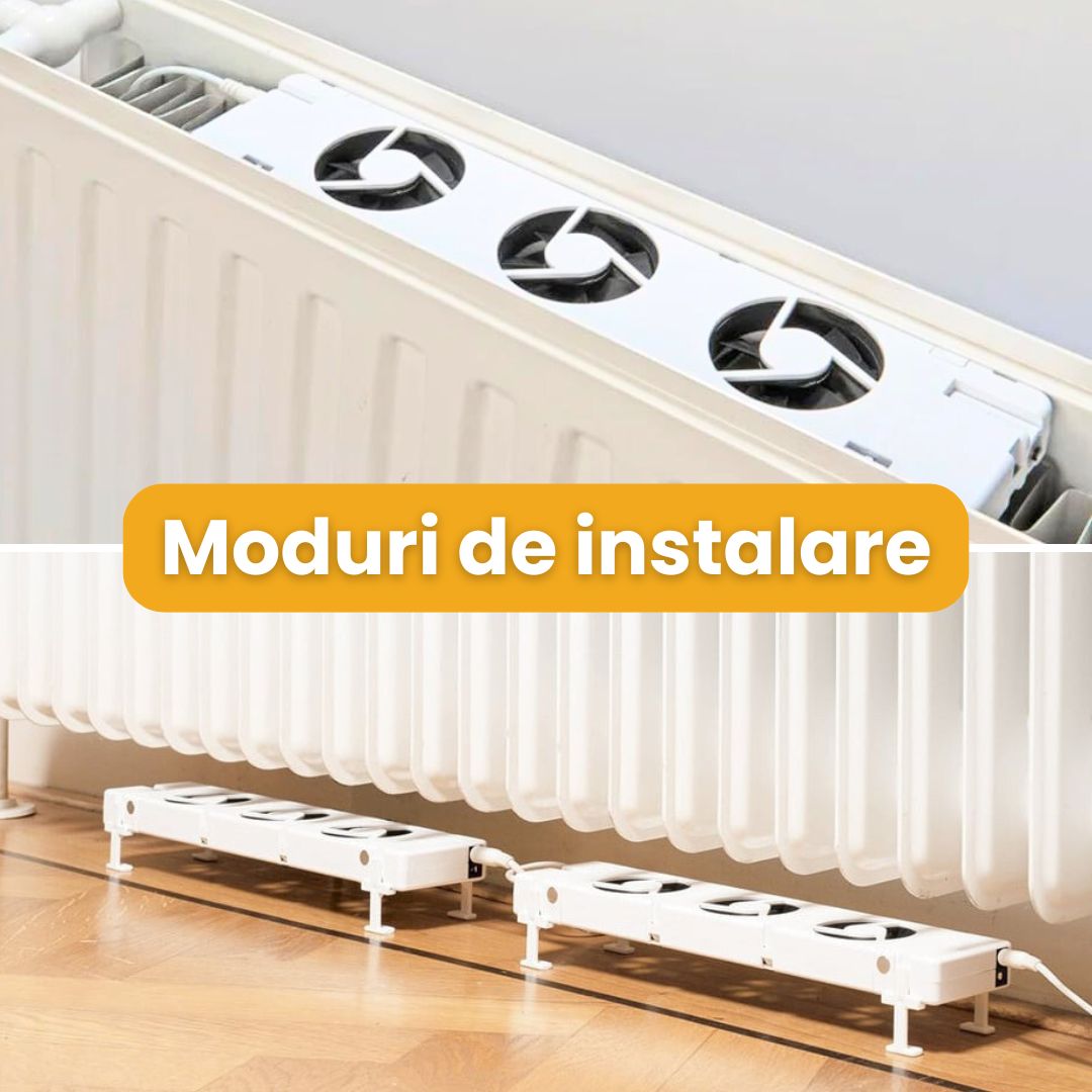 Ventilator pentru calorifer