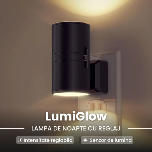 Lampa de noapte cu reglaj intensitate LumiGlow