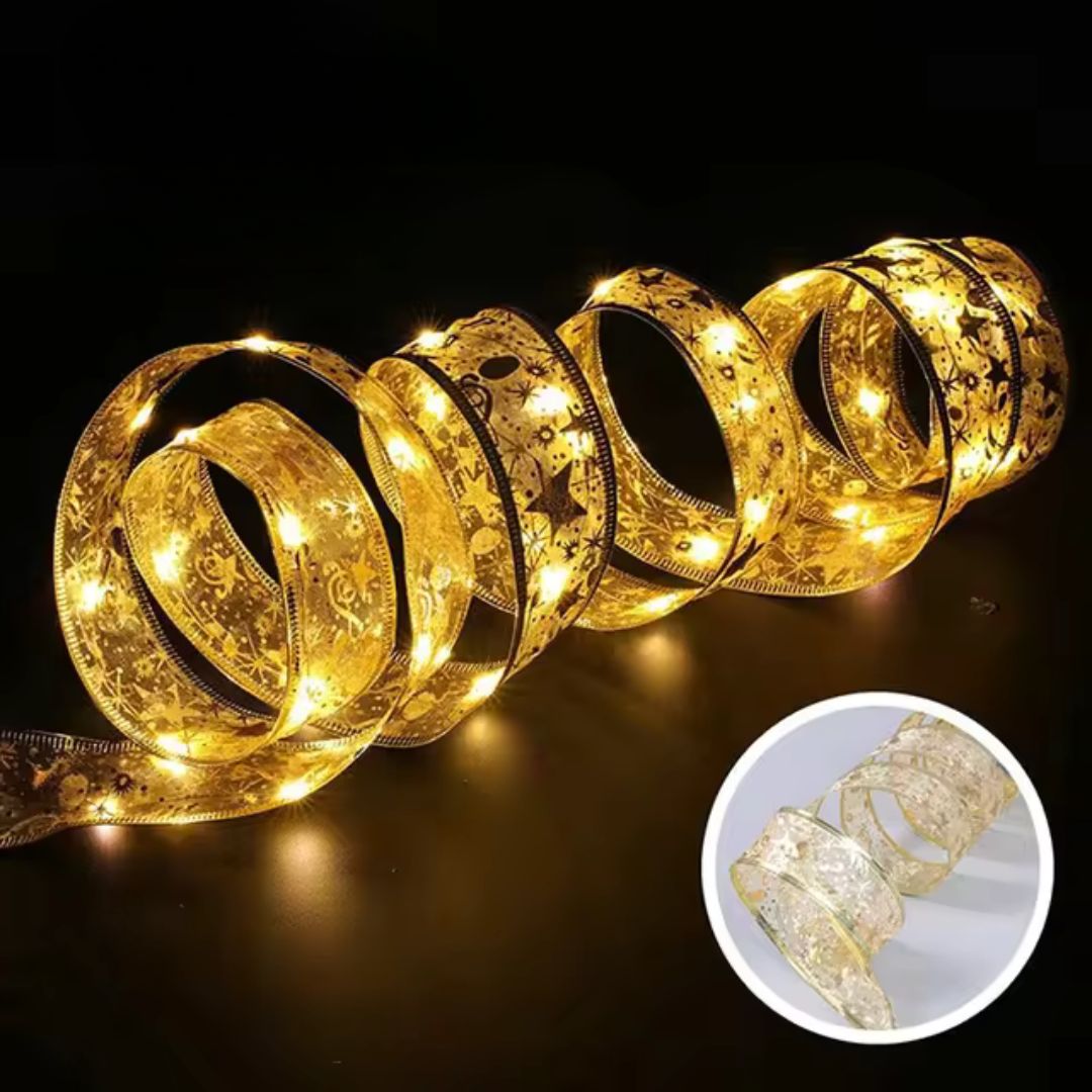 Instalatie Panglica Luminoasa pentru Bradul de Craciun 30 LED-uri 3m