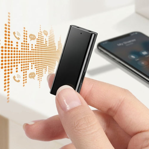 Mini Reportofon pentru Spionaj cu Activare la Sunet si USB, 200 ore inregistrare