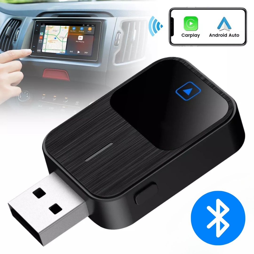 Adaptor Wireless 2 in 1 CarPlay si Android Auto Tip USB – STIFLER.RO