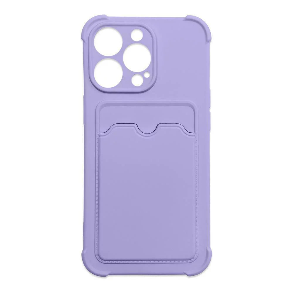 Husa Card Armor din silicon cu buzunar