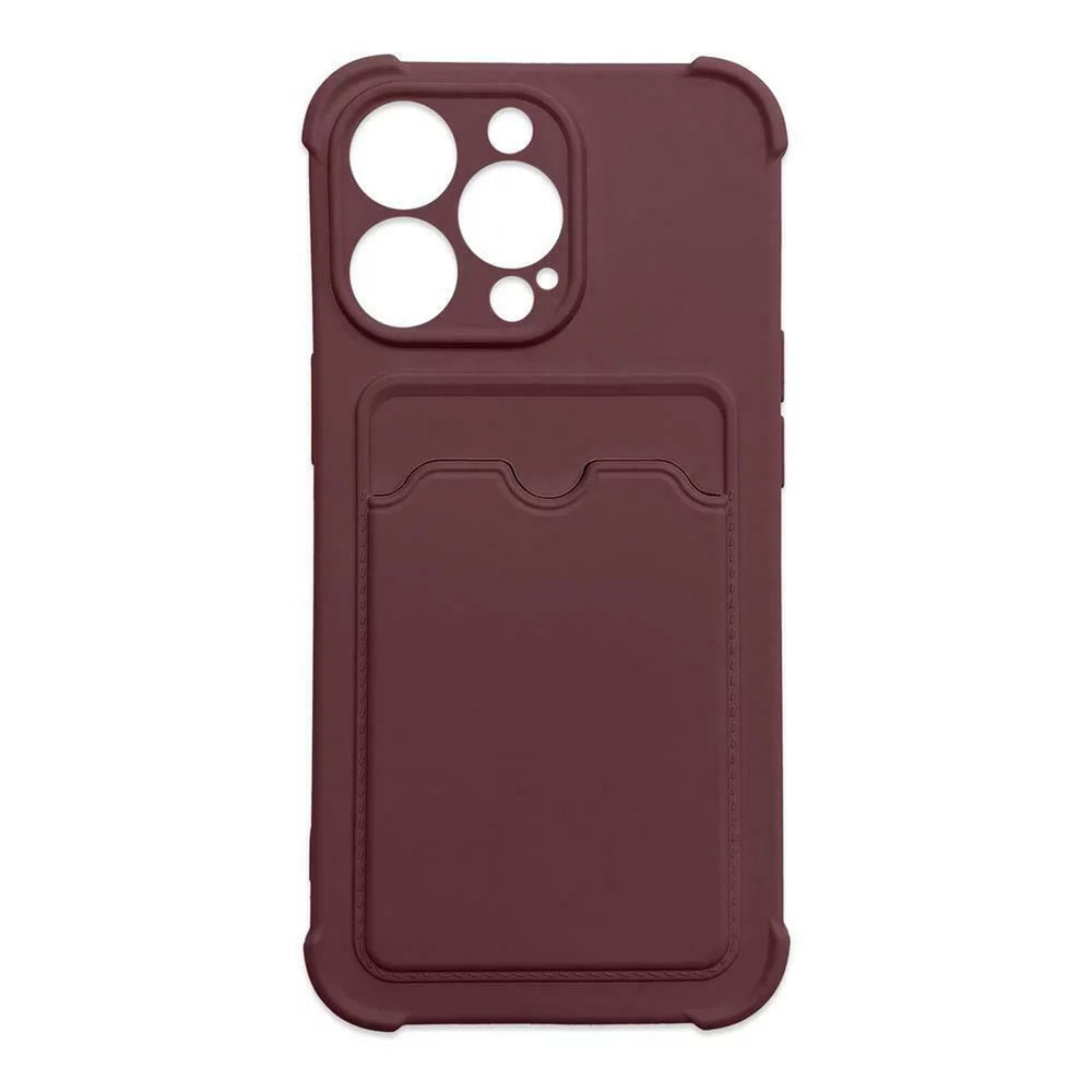 Husa Card Armor din silicon cu buzunar