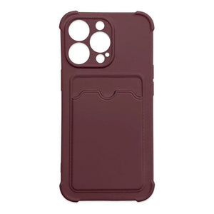 Husa Card Armor din silicon cu buzunar
