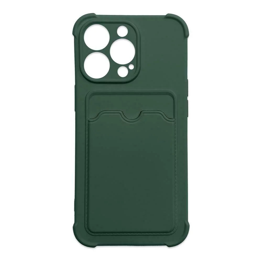 Husa Card Armor din silicon cu buzunar
