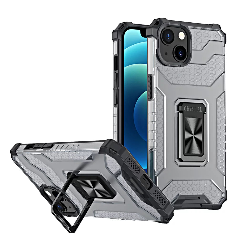 Husa Rugged Crystal cu functie stand