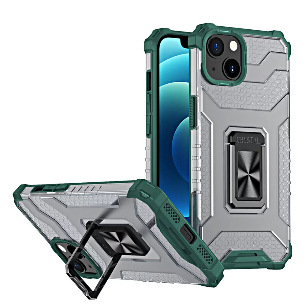 Husa Rugged Crystal cu functie stand