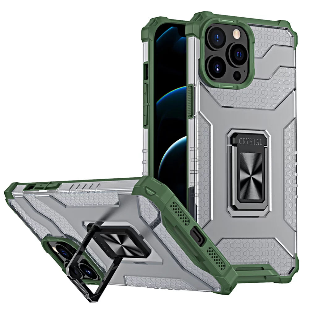 Husa Rugged Crystal cu functie stand