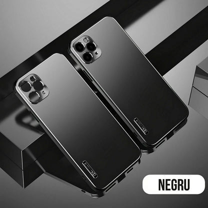 Husa ultra-subtire din aluminiu cu strat hidrofob pentru iPhone
