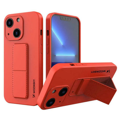 Husa Wozinsky din silicon flexibil cu functie stand pentru iPhone