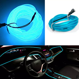 Lumini ambientale LED interior masina, 5m